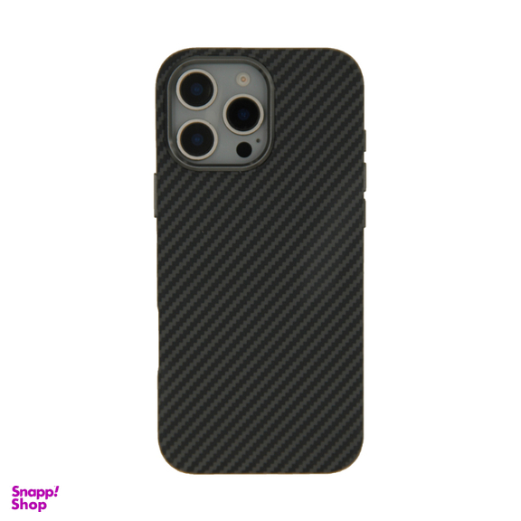 قاب گوشی موبایل کیو سریز کربن مات مناسب برای اپل iPhone 16 Pro