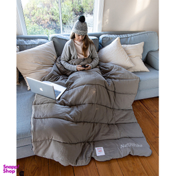کيسه خواب 18- درجه نیچرهایک مدل Envelope W Hat Washable Cotton Sleeping Bag M400 کد MSD02