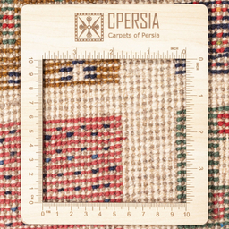 گبه دستباف سی پرشیا کد 122110 سایز 230x176 سانتی‌ متر