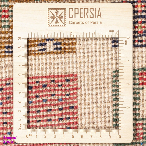 گبه دستباف سی پرشیا کد 122110 سایز 230x176 سانتی متر