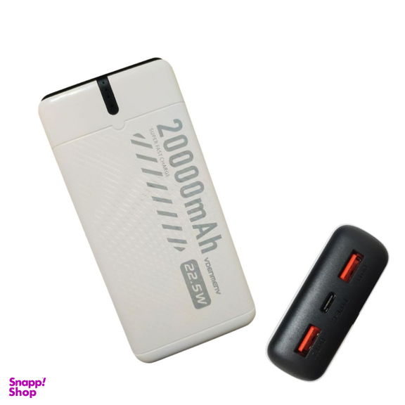 پاوربانک وی دنمن وی مدل سوپر فست شارژ 22.5W ظرفیت 20000 میلی آمپر ساعت