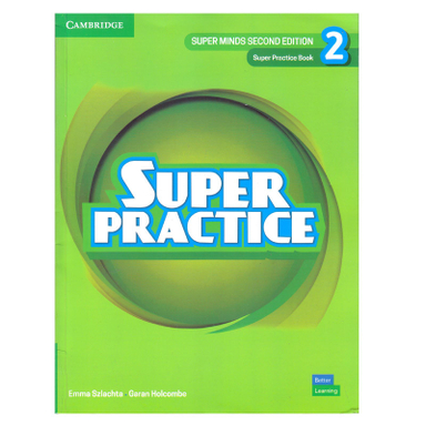 کتاب Super Minds 2 Super Practice اثر Emma Szlachta and Garan Holcombe انتشارات الوندپویان