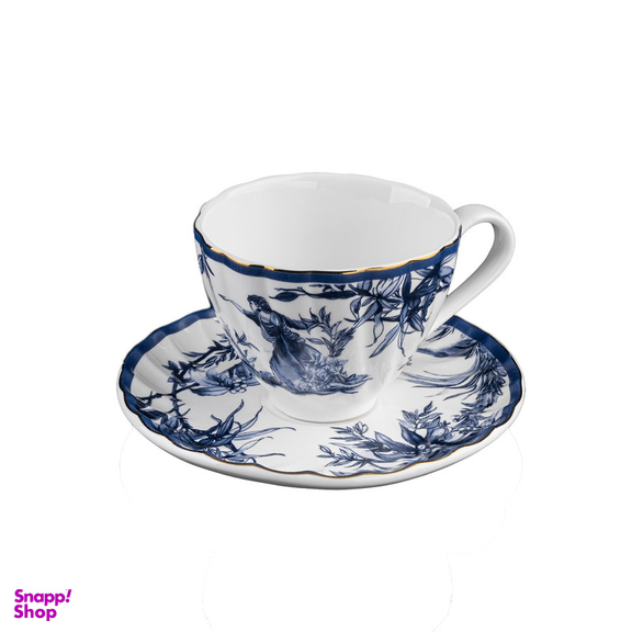 ست فنجان و نعلبکی گلد کیش طرح لاریسا کد GK701108-4