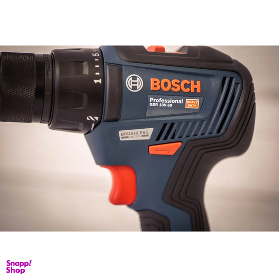 دریل  پیچ گوشتی چکشی شارژی بوش مدل GSB 18V-50 Professional HEAVY DUTY