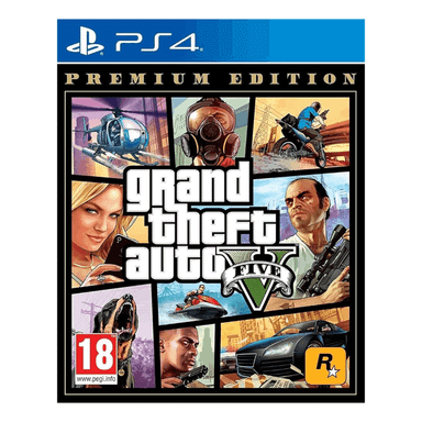 بازی ویدیویی RockStar مدل GTA V Premium Edition مناسب کنسول بازی سونی PS4