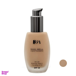 کرم پودر مکسی بل مدل llv شماره 206 حجم 35 میلی لیتر