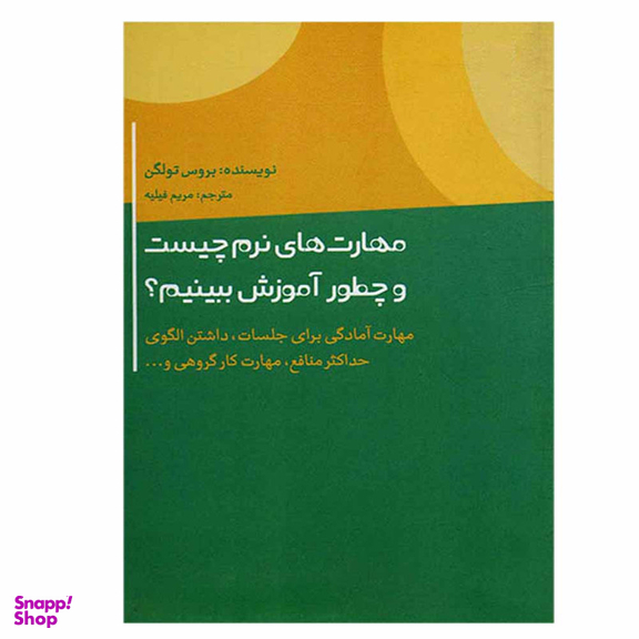 کتاب مهارت های نرم چیست و چطور آموزش ببینیم اثر بروس تولگن نشر اژدهای طلایی