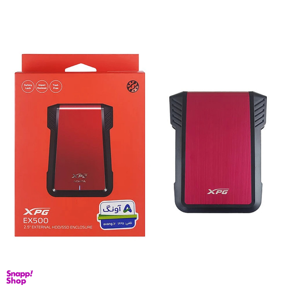 باکس هارد SSD اکسترنال ای دیتا مدل HDD ADATA XPG EX500