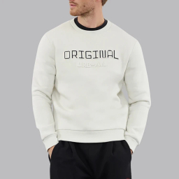 سویشرت مردانه مدل GD-s-20227620 رنگ سفید