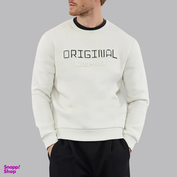 سویشرت مردانه مدل GD-s-20227620 رنگ سفید