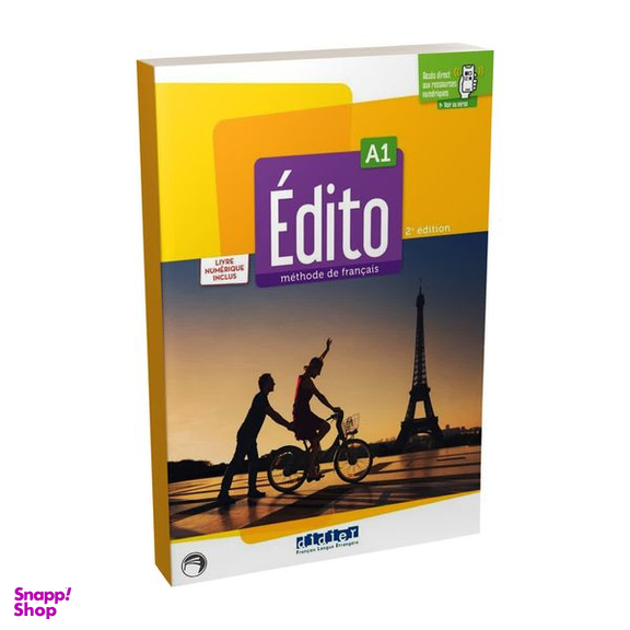کتاب Edito A1 second edition اثر Pinson Cecile انتشارات Didier