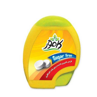 حبه شیرین کننده بدون قند کامور بسته 250 عددی