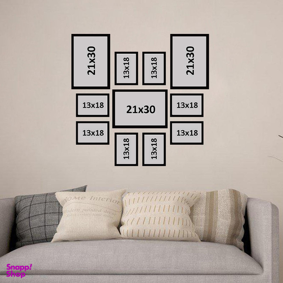 قاب عکس بکلیت مدل 215-88 مجموعه 11 عددی