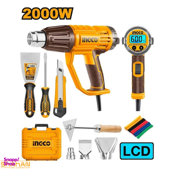 سشوار صنعتی 2000 وات اینکو مدل دیجیتال کد HG2000581