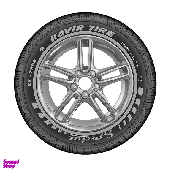لاستیک خودرو کویر تایر مدل گل Kb_7000 سایز 175/60/13 دو حلقه