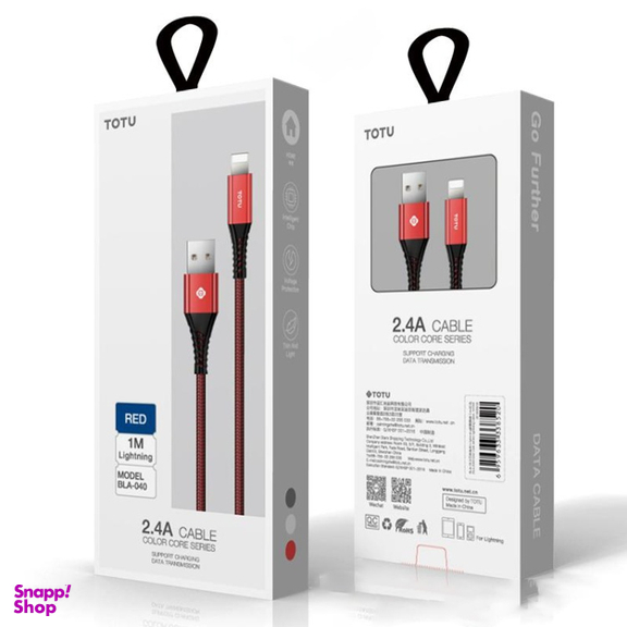 کابل شارژ Lightning توتو مدل BLA-040 طول 2 متر