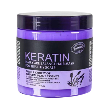 ماسک مو کراتین مدل Lavender حجم 500 میلی لیتر