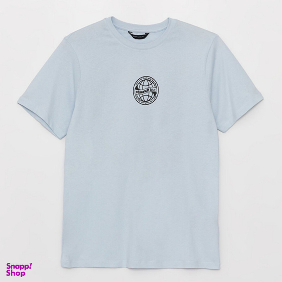 تیشرت آستین کوتاه مردانه ال سی وایکیکی مدل سوپر پنبه Staunch