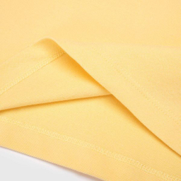 پولوشرت آستین کوتاه زنانه کد 1551289 رنگ زرد روشن