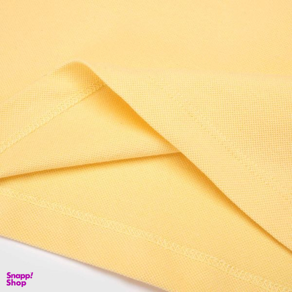 پولوشرت آستین کوتاه زنانه کد 1551289 رنگ زرد روشن