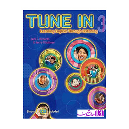 کتاب TUNE IN 3 WITH CD نویسنده جک سی. ریچاردز و کری او سالیوان انتشارات هدف نوین