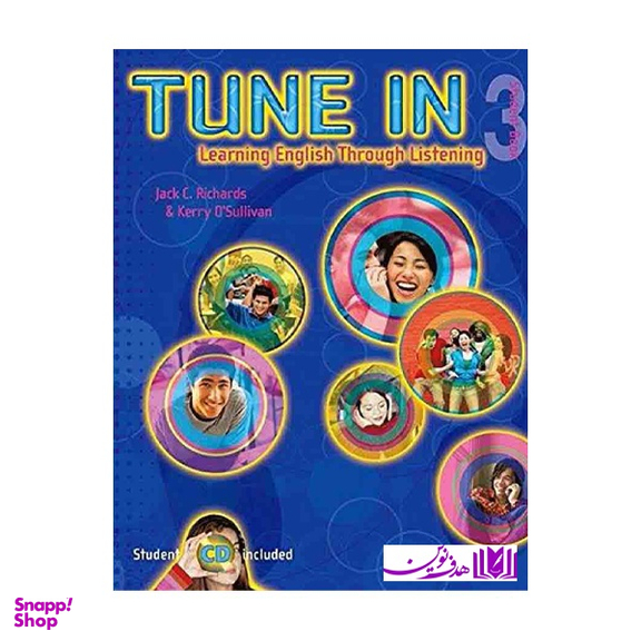 کتاب TUNE IN 3 WITH CD نویسنده جک سی. ریچاردز و کری او سالیوان انتشارات هدف نوین