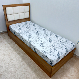 ملحفه ناتوسا مدل کشدار گرانیت یک نفره سایز 90×200 سانتی متر