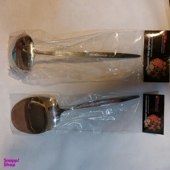 سرویس کفگیر و ملاقه 2 پارچه مونیخ مدل s18