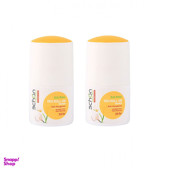 رول ضد تعریق زنانه شون مدل silk petal حجم 50 میلی لیتر مجموعه 2 عددی