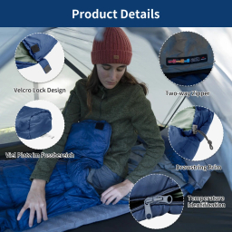 کيسه خواب 32- درجه نیچرهایک مدل Mujin Mummy Cotton Sleeping Bag کد CNK2300SD014