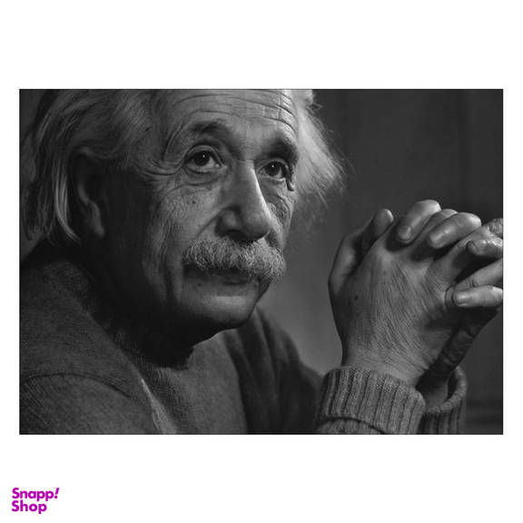 تابلو شاسی ونسونی طرح Albert Einstein سایز 30 × 40