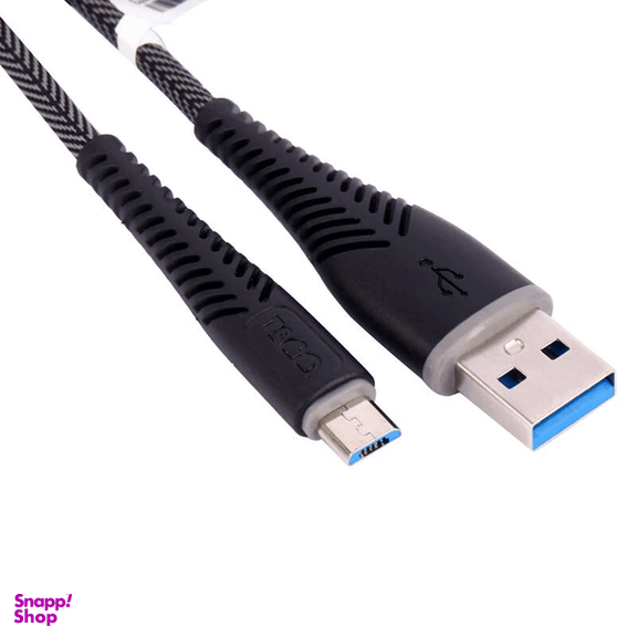 کابل تبدیل USB به MicroUSB تسکو مدل TCA350 طول 1 متر