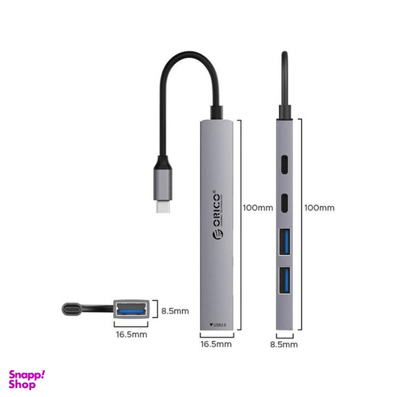USB هاب 5 پورت Type-C اوریکو مدل YSB4-U2