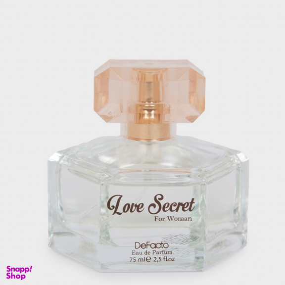 ادوپرفیوم زنانه دفکتو مدل Love Secret حجم 75 میلی لیتر