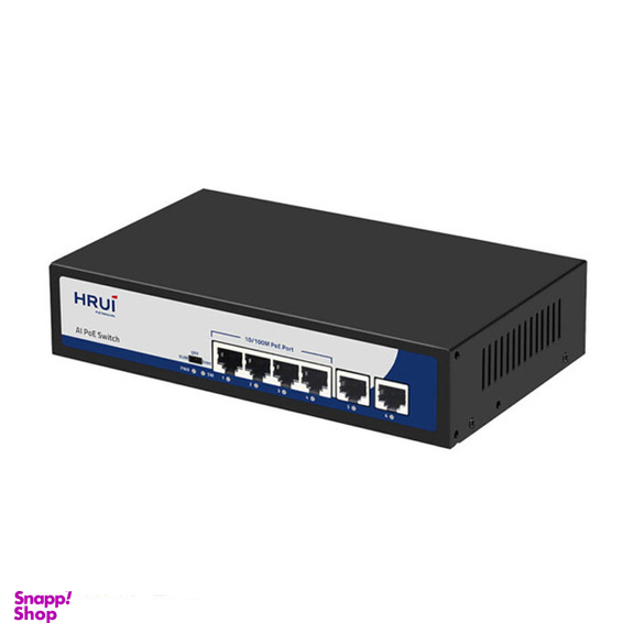 سوئیچ 4 پورت اچ آر یو آی مدل HR900-AF-42N