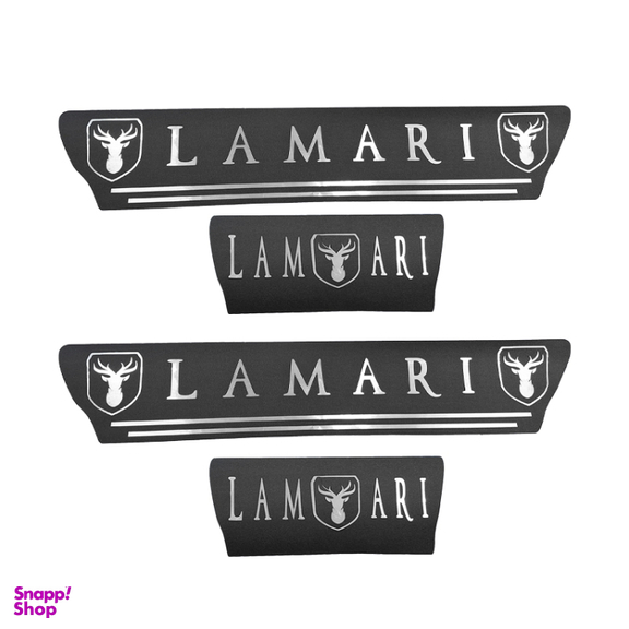 برچسب رکاب خودرو کالانیکس مدل REK-LAMARY-10528 مناسب لاماری مجموعه 4 عددی