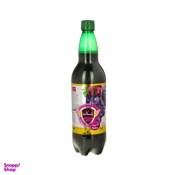 آبمیوه گازدار با طعم انگور قرمز شیرین عسل حجم 1 لیتر