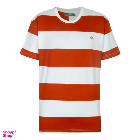 تیشرت مردانه دیورسو مدل رینگر رنگ نارنجی