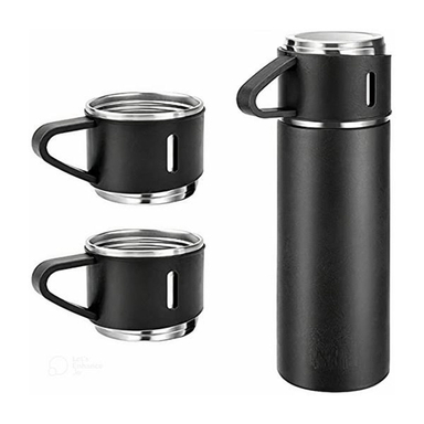 فلاسک سه لیوانه مدل Vacuum Flask Set ظرفیت 500 میلی لیتر