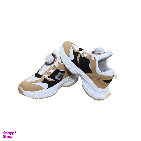 کتانی روزمره طرح بالنسیاگا کد 732 رنگ نسکافه ای مشکی