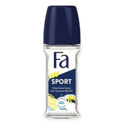 رول ضد تعریق مردانه فا مدل اسپورت حجم 50 میلی لیتر