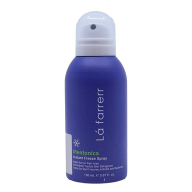 اسپری خنک کننده و تسکین دهنده لافارر مدل منتونیکا کد instant freeze spray حجم 150 میلی لیتر