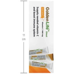 ساشه ویتامین سی 1000 میلی گرم گلدن لایف بسته 20 عددی