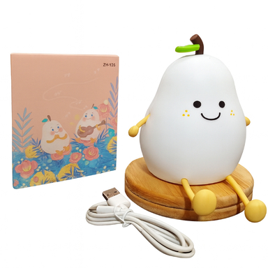 چراغ خواب کودک طرح گلابی BL104