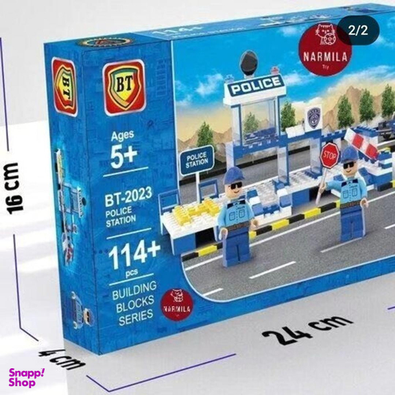 لگو 114 قطعه ایستگاه پلیس BT-2023