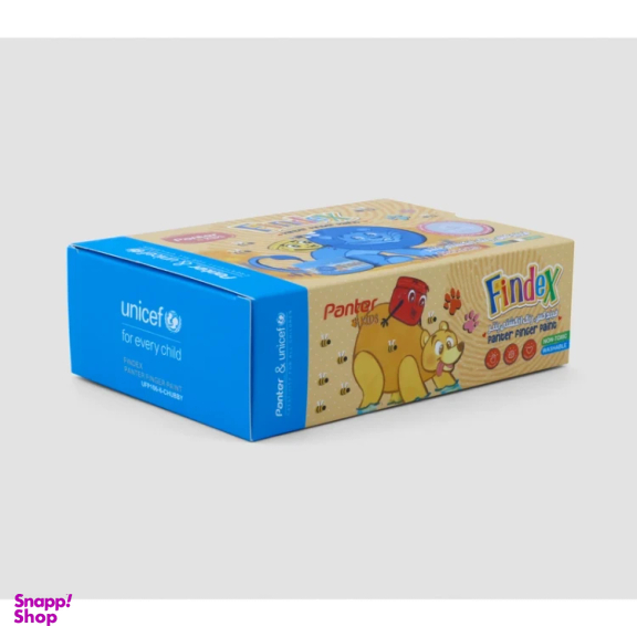 رنگ انگشتی پنتر یونیسف مدل Choby بسته 6 عددی