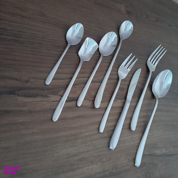 سرویس قاشق و چنگال 132 پارچه زولینگن مدل 18/10