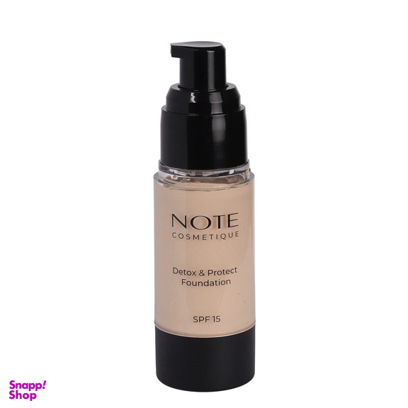 کرم پودر مایع spf 15 نوت شماره 9 مناسب انواع پوست حجم 35 میلی لیتر