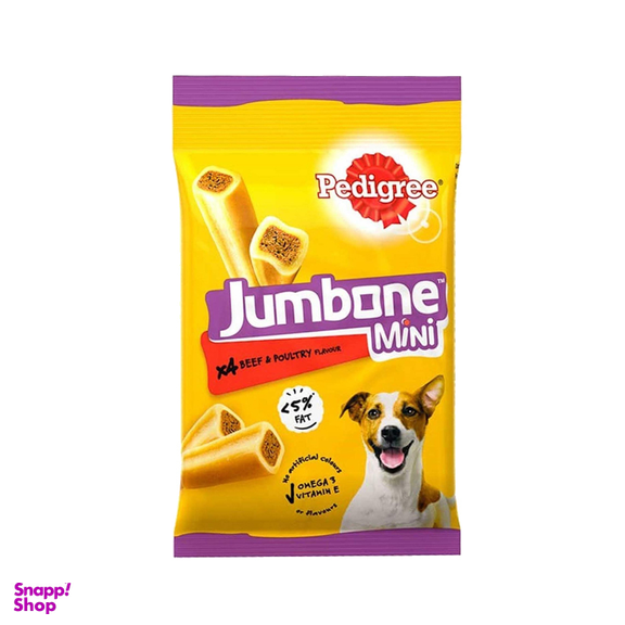 تشویقی سگ پدیگری مدل Jumbone Mini وزن 160 گرم