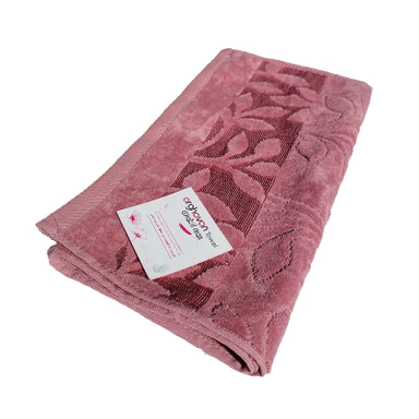 حوله دستی ارغوان مدل یاپراق سایز 80×40 سانتی متر